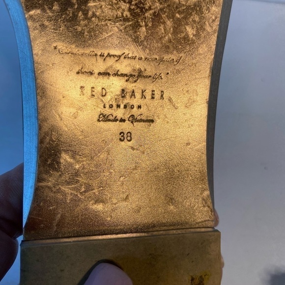 TED Baker London, Keely flat sandals, EUC - Picture 6 of 8